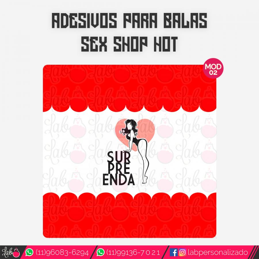 Adesivos Para Balas Sex Shop Hot Adesivo Couche 115 Grs Lab Personalizado 7941