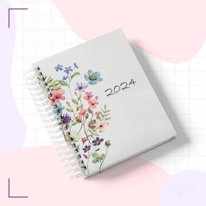 Agenda Floral Candy  21.5cm x 15,5cm    