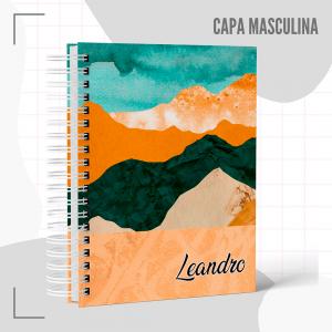 Agenda Masculina Candy  21.5cm x 15,5cm    